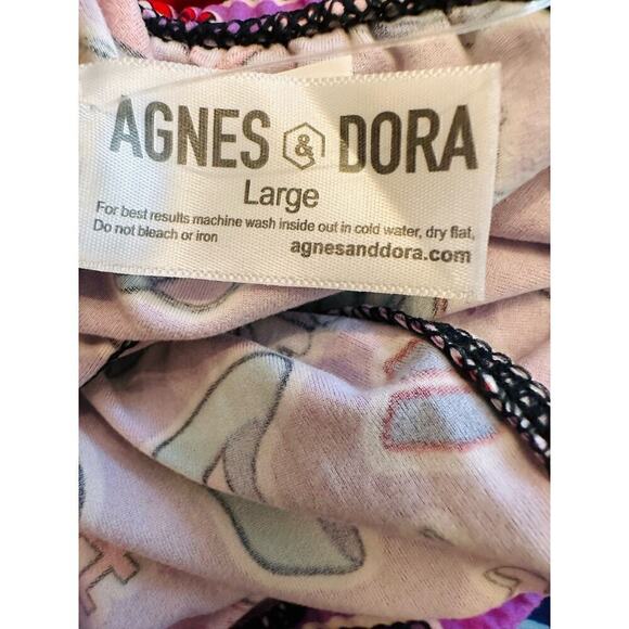 NWT Agnes & Dora Emoji Print Leggings Size Large - Picture 5 of 7